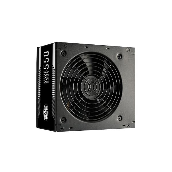 Refroidisseur Master Coler MPE-5501-AABW-BEU MWE 550 BRONZE-V2 230V, 120 mm, 85%, 2x PCIe, noir