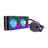 Refroidisseur Master Cooler Mly-D24M-A23PZ-R1 PL240 FLUX, radiateur 240 mm, 120 mm x2, 0-2300 tr / min ± 10%, LED RGB
