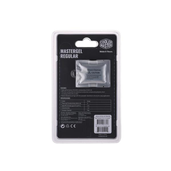 Refroidisseur Master Coler MGX-ZOSG-N15M-R2 MASTERGEL RETUATION, 1,5 ml, 5 W M-K, gris