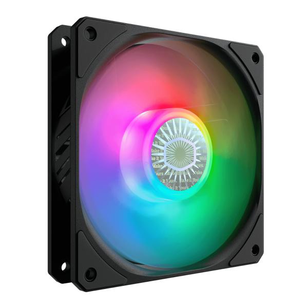 Cooler Master Coler MFX-B2DN-183PA-R1 Dréancière 120 Argb 3 en 1, 3x 120 mm, 650-1800 tr / min, 8 27 DBA
