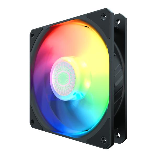 Cooler Master Coler MFX-B2DN-183PA-R1 Dréancière 120 Argb 3 en 1, 3x 120 mm, 650-1800 tr / min, 8 27 DBA