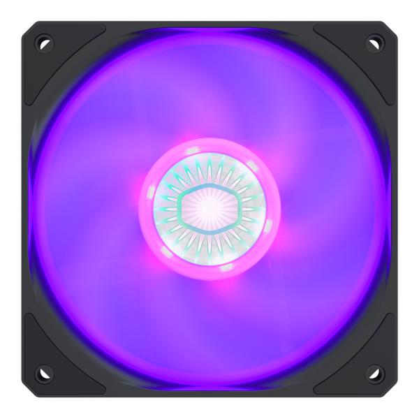 Refroidisseur Master Cooler MFX-B2DN-18NPC-R1 Dréancière 120 RVB, 4 broches, 120 mm, fusil, 650-1800 tr / min, 8 27 DBA