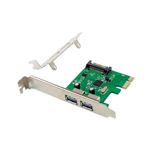 Concepttronic Concepttronic Emrick06g Emrick 2-Port USB 3.0 PCIe Carte, PCIe, USB 3.2 Gen 1 (3.1 Gen 1) PCI 2.0, SA
