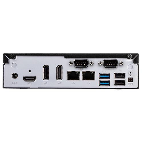 Navette navette DH610 XPC Slim PC Barebone, LGA1700, Intel H610, 2x DDR4 (max.64 Go) 1x2,5 Bay, M.2, HDMI,