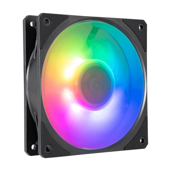 Cooler Master Coler MFZ-M2DN-24NP2-R1 MOBIUS 120P Argb, 120 mm, 2400 tr / min, 30 dB, 75,2 cfm, noir