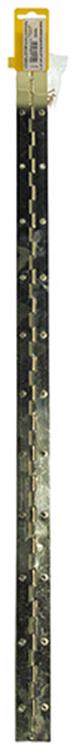 1013331 - 1 charnière piano laiton plaqué l 72 cm x 32 mm | 10 pièces