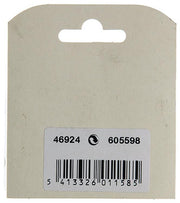 Mack 1013560 - 2 charnières pour porte pliante nickelées h 50 x l 40 mm | 5 pièces - afbeelding 3