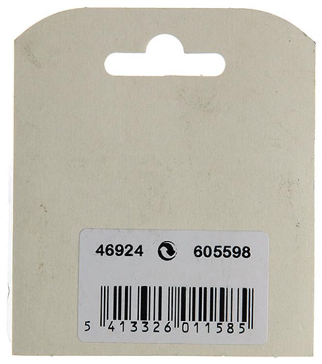Mack 1013560 - 2 charnières pour porte pliante nickelées h 50 x l 40 mm | 5 pièces