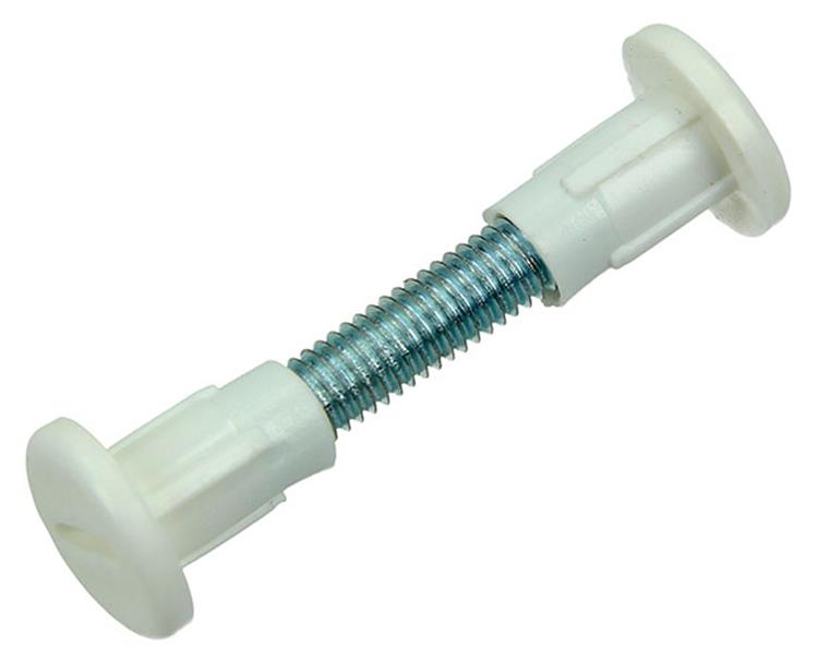 Mack 1015828 - 5 vis de connexion blanches 34–44mm | 10 pièces