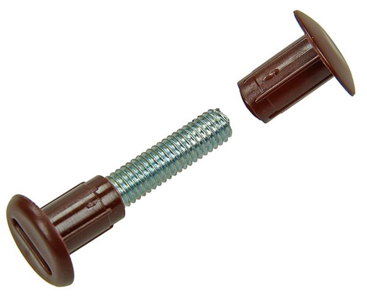 Mack 1015827 - 5 vis de connexion marron 34–44mm | 10 pièces