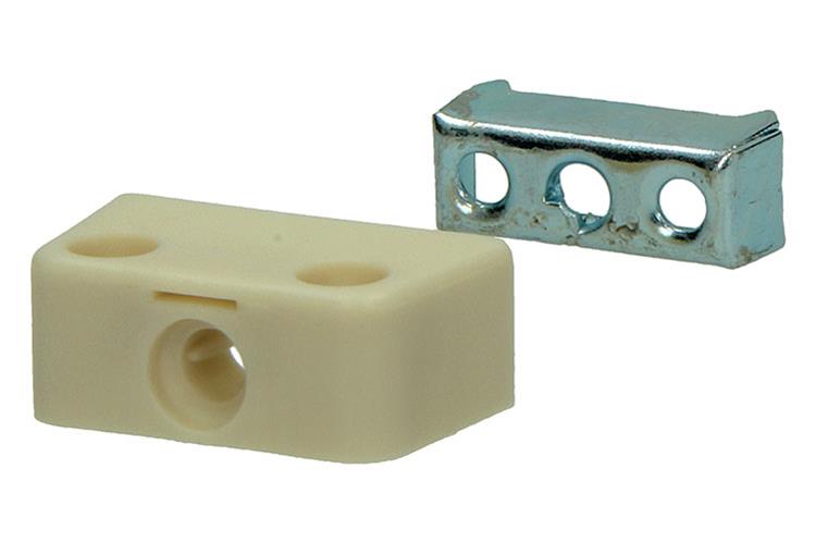 Mack 1015832 - Connecteurs 4 panneaux trapèze blanc | 5 pièces