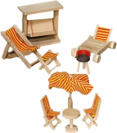 Goki Garden Set Dollhouse
