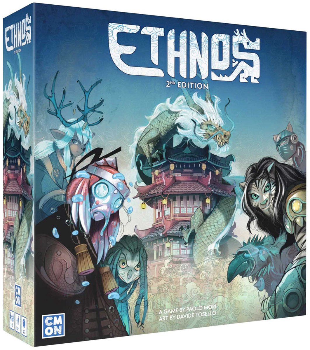 Asmodee ethnos - 2ème édition - jeu de société - 14+