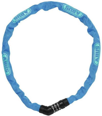 Verrouillage de la chaîne ABUS 4804C 75 - Bleu - 75 cm - Sécurité du vélo