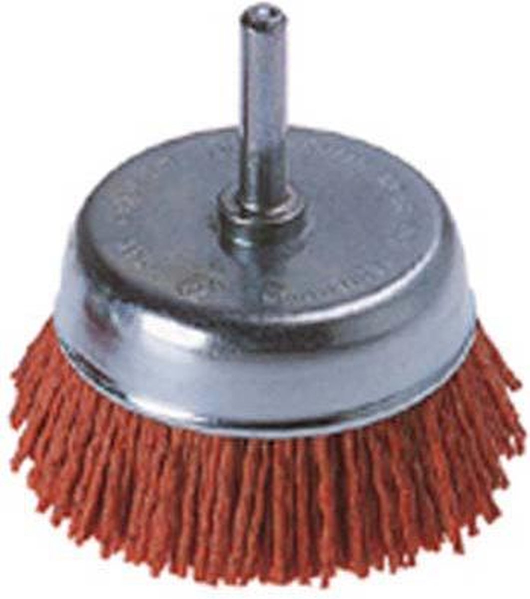 Wolfcraft - brosse boisseau en fil de nylon pour perceuse - 1506000