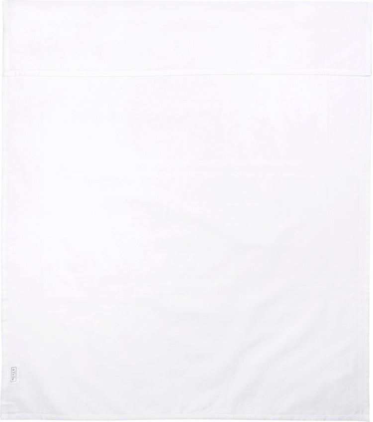 Drap de berceau Meyco baby uni - blanc - 100x150cm - 0,3 tog