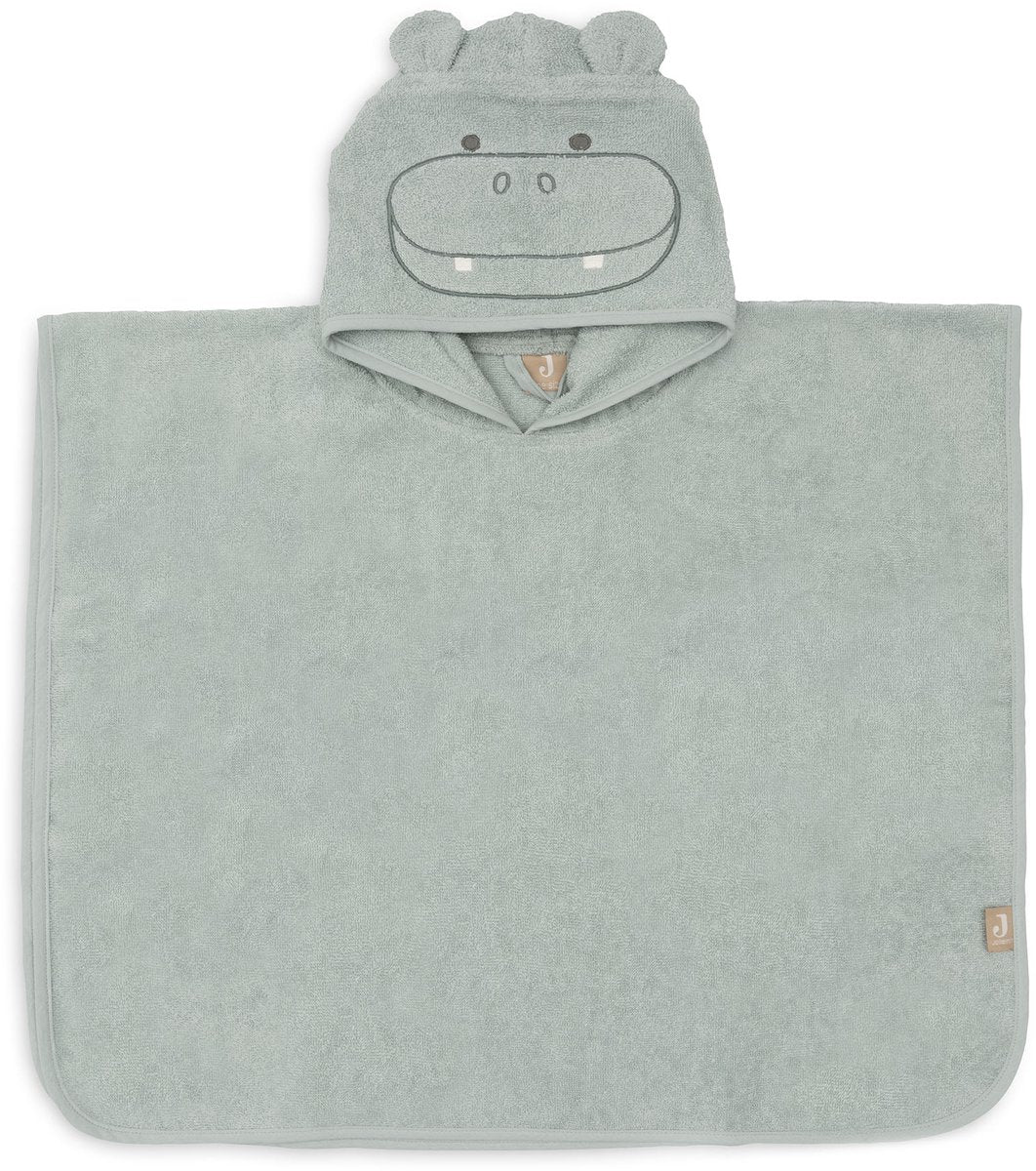Jollein poncho de bain hippopotame heureux