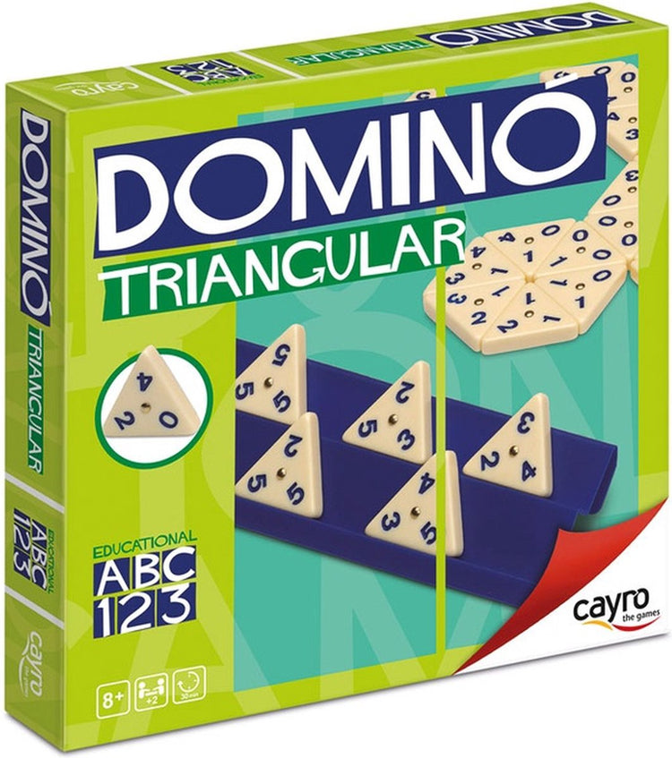 Geronimo games cayro - domino triangulaire - jeu de domino - 2-4 joueurs - à partir de 8 ans