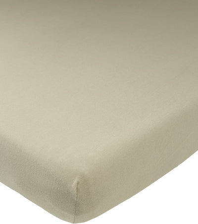 Drap-housse pour berceau Meyco baby uni - taupe - 60x120cm