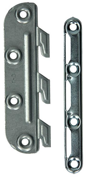 Mack 1013463 - lot de 4 crochets pour berceau vierges 135 mm | 5 pièces