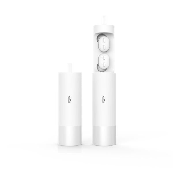 Silicon Power Silicon SP5MwasyBP81BT0W BLAST PLIG BP81 BP81, Bluetooth 5.0 sans fil, appelle de la musique, blanc