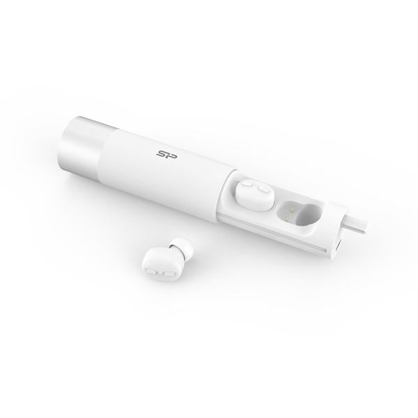 Silicon Power Silicon SP5MwasyBP81BT0W BLAST PLIG BP81 BP81, Bluetooth 5.0 sans fil, appelle de la musique, blanc