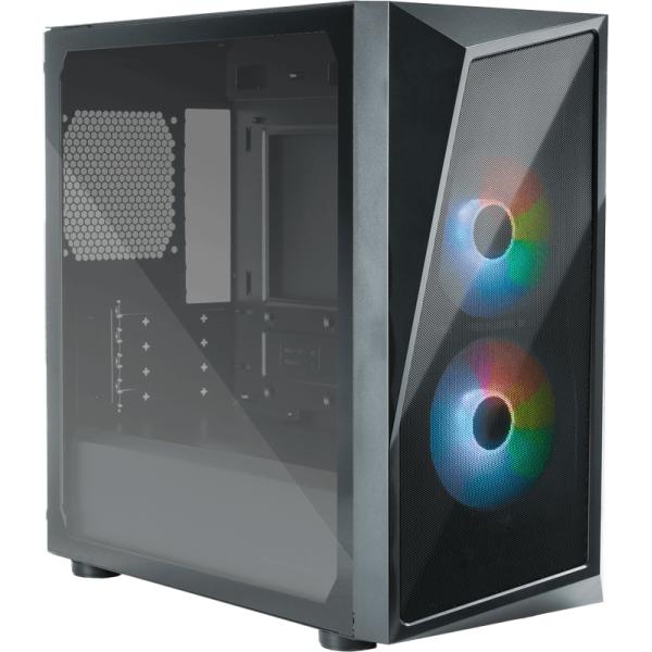 Cooler Master Cooler CP320-KGNN-S00 CMP 320, MATX, MIDI-TOWER, 120 mm, fenêtre, argb, noir