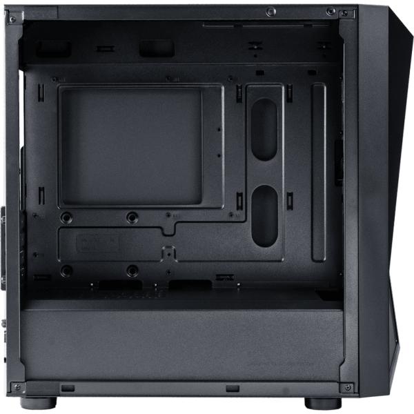 Cooler Master Cooler CP320-KGNN-S00 CMP 320, MATX, MIDI-TOWER, 120 mm, fenêtre, argb, noir