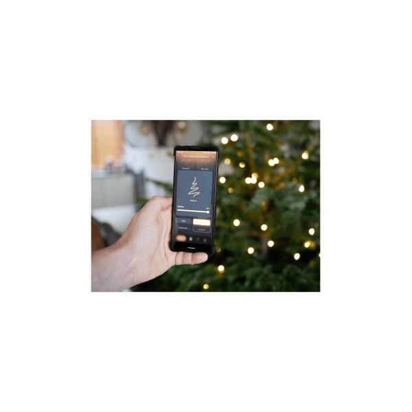 WOX WOX R5170 ÉCLAIRAGE SMART CHOID Wi-Fi 40 mètres, 400 LED, 230 Lumen, What-White avec Dim et Sound
