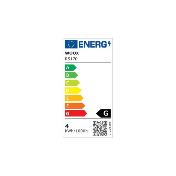 WOX WOX R5170 ÉCLAIRAGE SMART CHOID Wi-Fi 40 mètres, 400 LED, 230 Lumen, What-White avec Dim et Sound