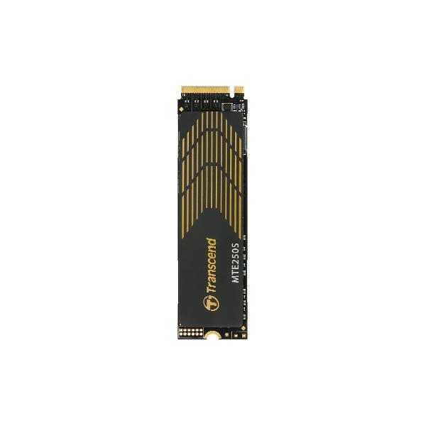 Transcende Transcende TS2TMTE250S MTE 250S, 2 TB, M.2 2280, PCIE GEN4X4, NVME, 3D TLC, W DRAM, TIÈRE TEAUX