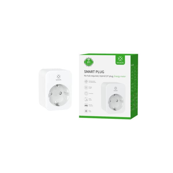 Wox Wox R6118 Plug, Schuko, WiFi, 802.11b G N, 3680 W, IP20, 30m, blanc