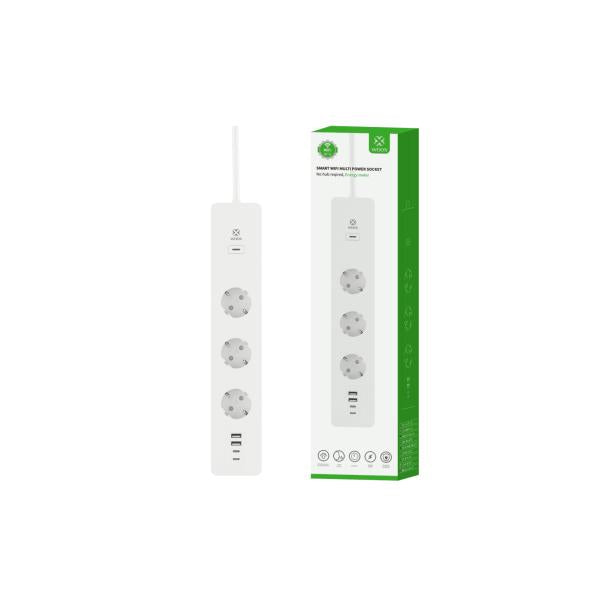 Wox Wox R6132 Powerstrip EU, Schucko, 3680W, 16A, EEE 802.11b G N WiFi Bluetooth 4.2