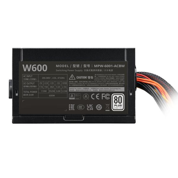 Cooler Master Coler MPW-6001-ACBW-BEU NEX W600 230V, ATX, 600W