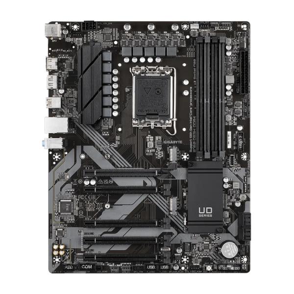 Gigabyte B760 DS3H, Intel LGA1700, B760, DIMM DDR5, USB-C 20 Go S, 2 * PCIe 4.0 x4 M.2