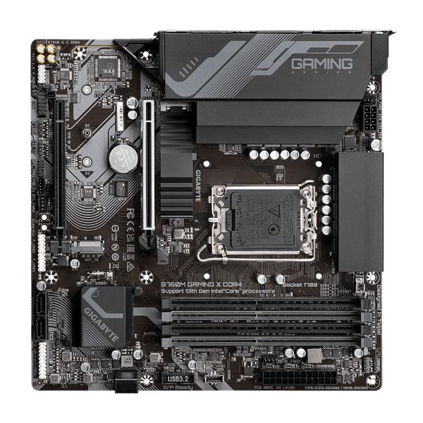 Gigabyte Gigabyte B760m Gaming X DDR4, Intel, LGA1700, DDR4-Sdram, 128 Go