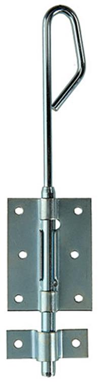 Mack 1015870 - 1 loquet à baïonnette galvanisé 25cm | 5 pièces