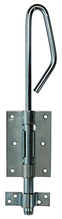 Mack 1013283 - 1 loquet à baïonnette galvanisé 32cm | 5 pièces