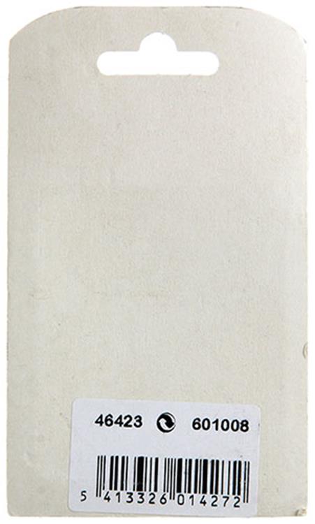 Mack 1013271 - 2 tiroirs de meuble nickelés a 60 - b 12,5 mm | 10 pièces