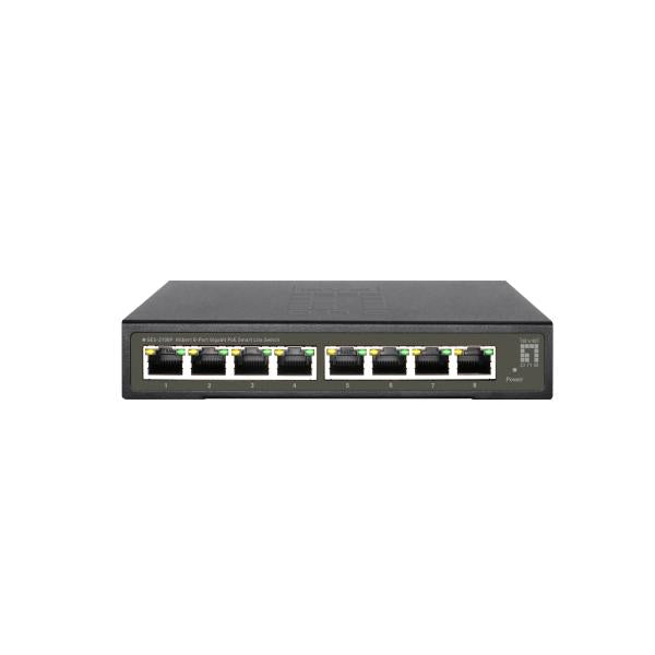 Niveau de niveau Liewone GES-2108P Hilbert 8-Port Gigabit Poe Lite Managed L2 Switch, 8x Poe, 112W, 802.3at af