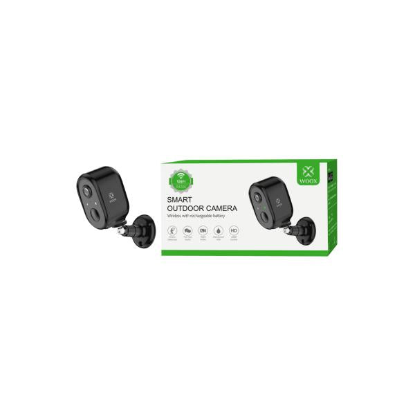 WOX WOX R4260 Smart Outdoor Camera Full HD 1080p, 2MP Lens, rechargeable via le micro inclus