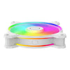 Cooler Master Coler Mfl-B2DW-21NP2-R2 Masterfan MF120 Halo2 White Edition, 120 mm, 27 dB, 51,88 CFM, blanc