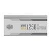 Refroidisseur maître refroidisseur MPE-C501-AFCAG-3GEU MWE GOLD 1250 V2 BLANC, ATX3.0, 1250W, 90%, 140 mm, 3x PCIe 6 + 2