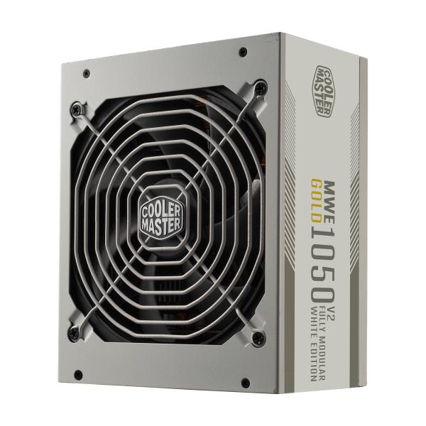Refroidisseur Master Coler MPE-A501-AFCAG-3GEU MWE GOLD 1050 V2 BLANC, ATX3.0, 1050W, 90%, 140 mm, 3x PCIe 6 + 2