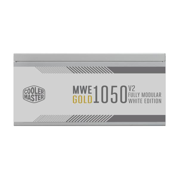Refroidisseur Master Coler MPE-A501-AFCAG-3GEU MWE GOLD 1050 V2 BLANC, ATX3.0, 1050W, 90%, 140 mm, 3x PCIe 6 + 2