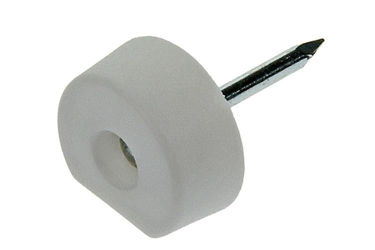 Mack 1017027 - 20 supports d'étagère avec clou blanc | 5 pièces