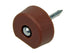 Mack 1017028 - 20 supports d'étagère avec clou marron | 5 pièces