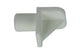 Mack 1015837 - 20 équerres d'étagère plastique blanc ø 5 mm | 10 pièces