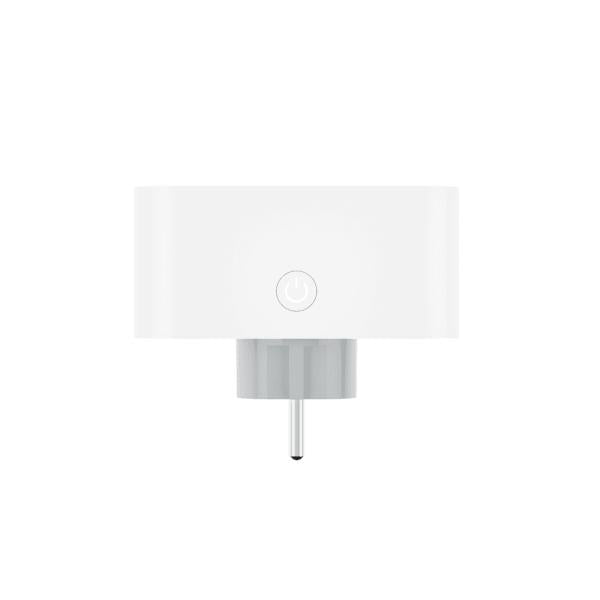 WOX WOX R6153 Smart Double Plug avec compteur d'énergie et terre de mise à la terre