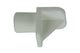 Mack 1015838 - 20 équerres d'étagère plastique blanc ø 6 mm | 10 pièces